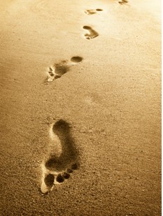 FootstepsInSand